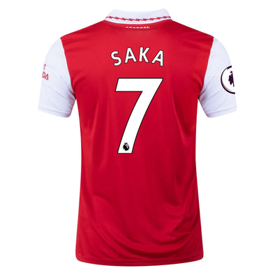Kid's Replica adidas Bukayo Saka Arsenal Home Jersey 22/23