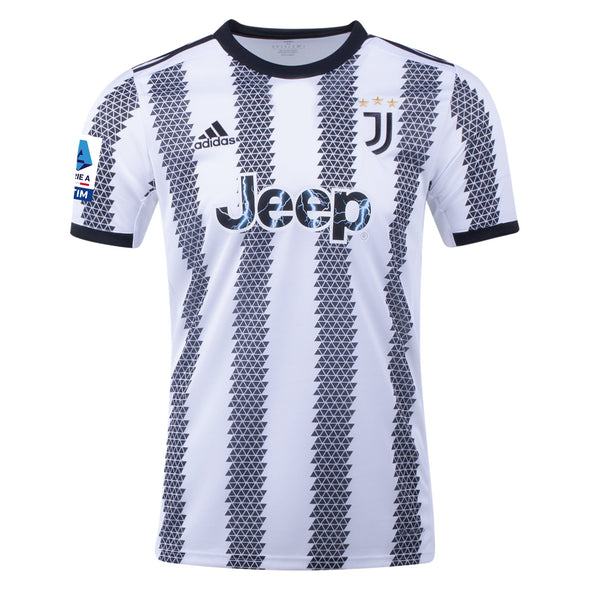 Men's Replica adidas Vlahovic Juventus Home Jersey 2022/23