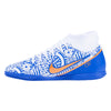 Nike Junior Superfly 9 Club CR7 IC Indoor Shoes - White/MetallicCopper/Concord/MediumBlue