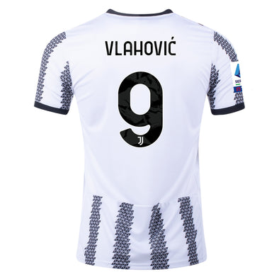 Kid's Replica adidas Dusan Vlahovic Juventus Home Jersey 2022/23