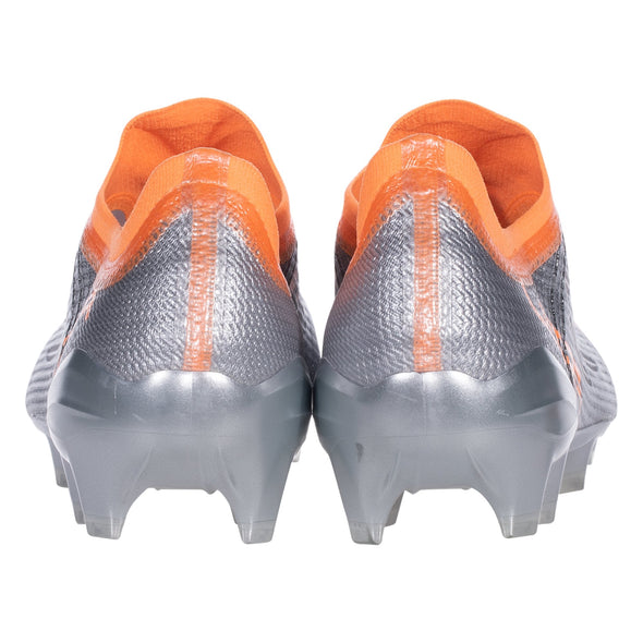 PUMA ULTRA 1.4 FG/AG Soccer Cleat - Diamond Silver/Neon Citrus