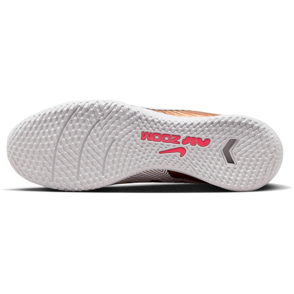 Nike Zoom Mercurial Superfly 9 Academy IC Indoor Soccer Shoes - MetallicCopper