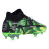 Nike Phantom GT2 Elite DF Shockwave FG Firm Ground Soccer Cleat Black/Metallic Platinum/Green Strike