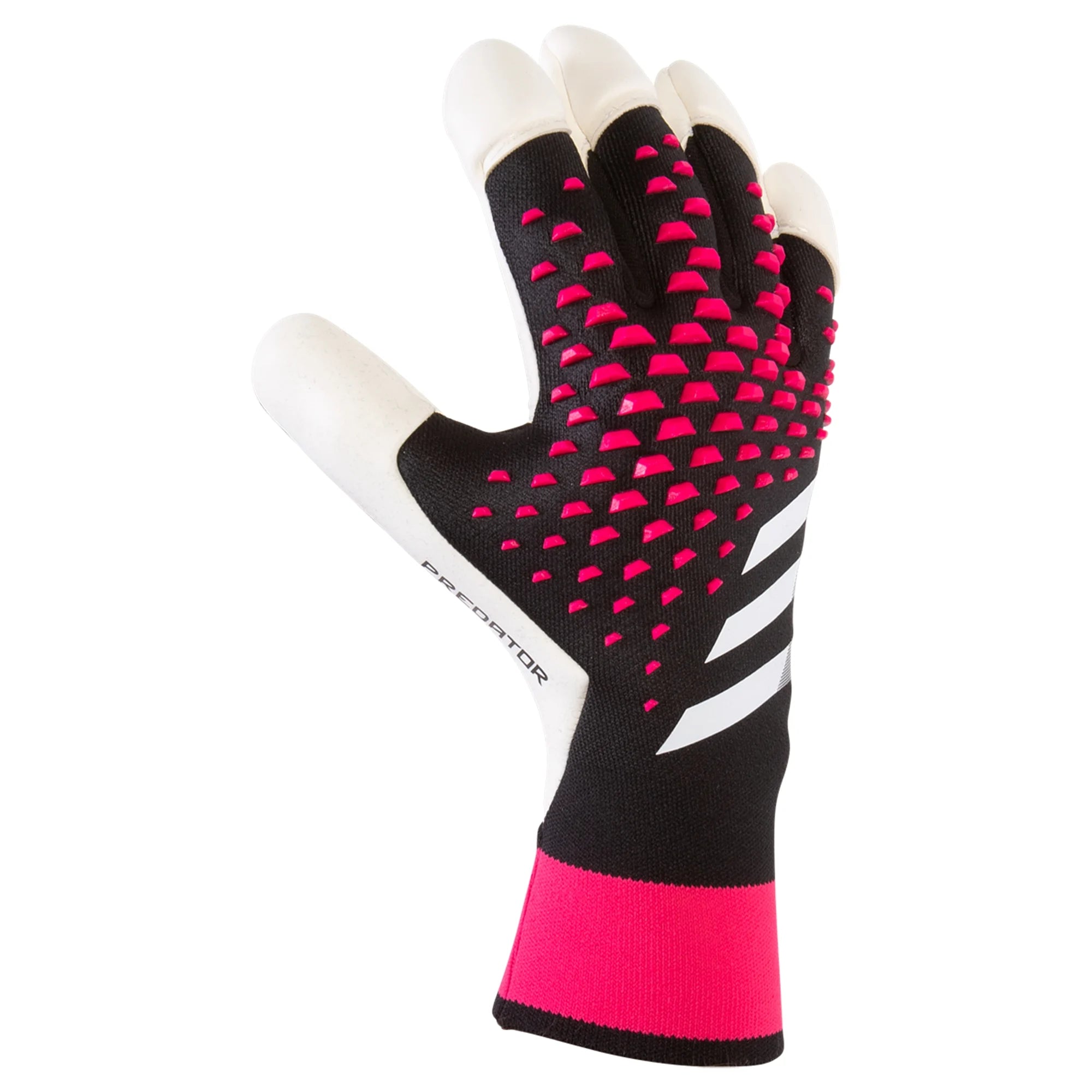 Pink adidas top predator gloves