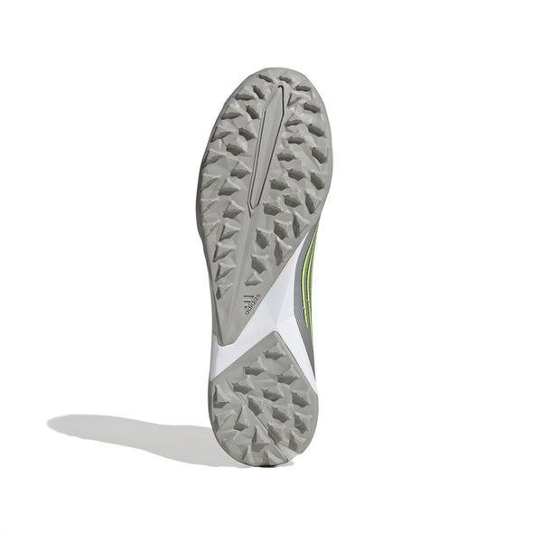 adidas Predator Edge.3 TF Artificial Turf Soccer Shoe - Metallic Silver/Core Black/Team Solar Green