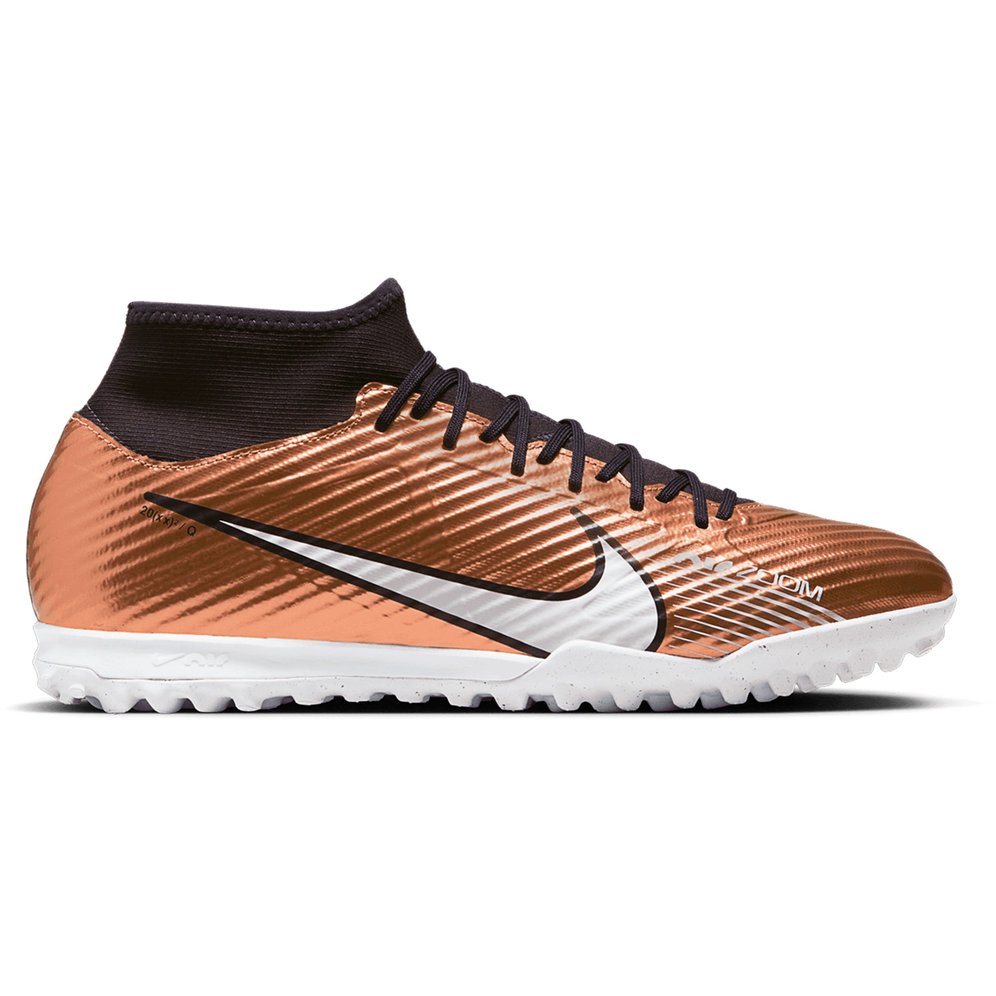 Hacer Formación Sudán Nike Zoom Mercurial Superfly 9 Academy Q TF Turf Soccer Shoes -  MetallicCopper DR5948-810 – Soccer Zone USA
