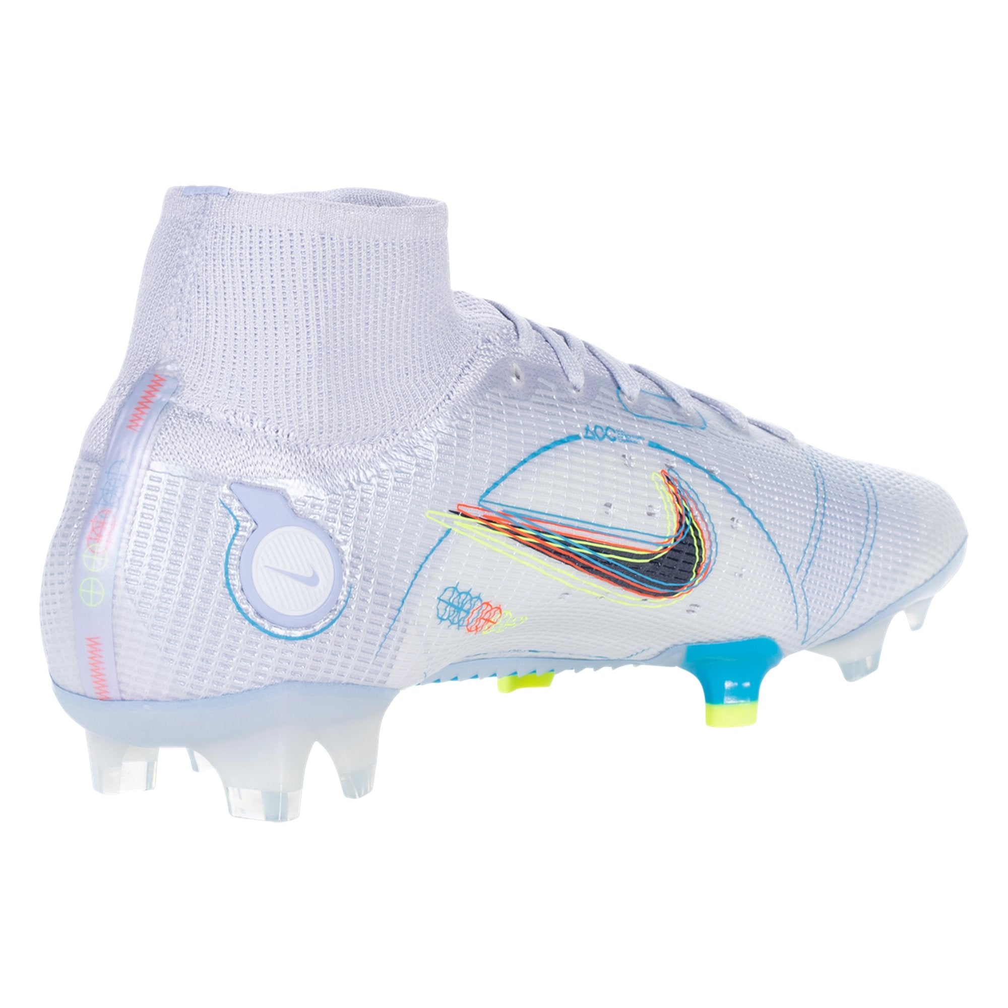 Nike Mercurial Superfly 8 Elite FG Firm Ground Soccer Cleat - Grey