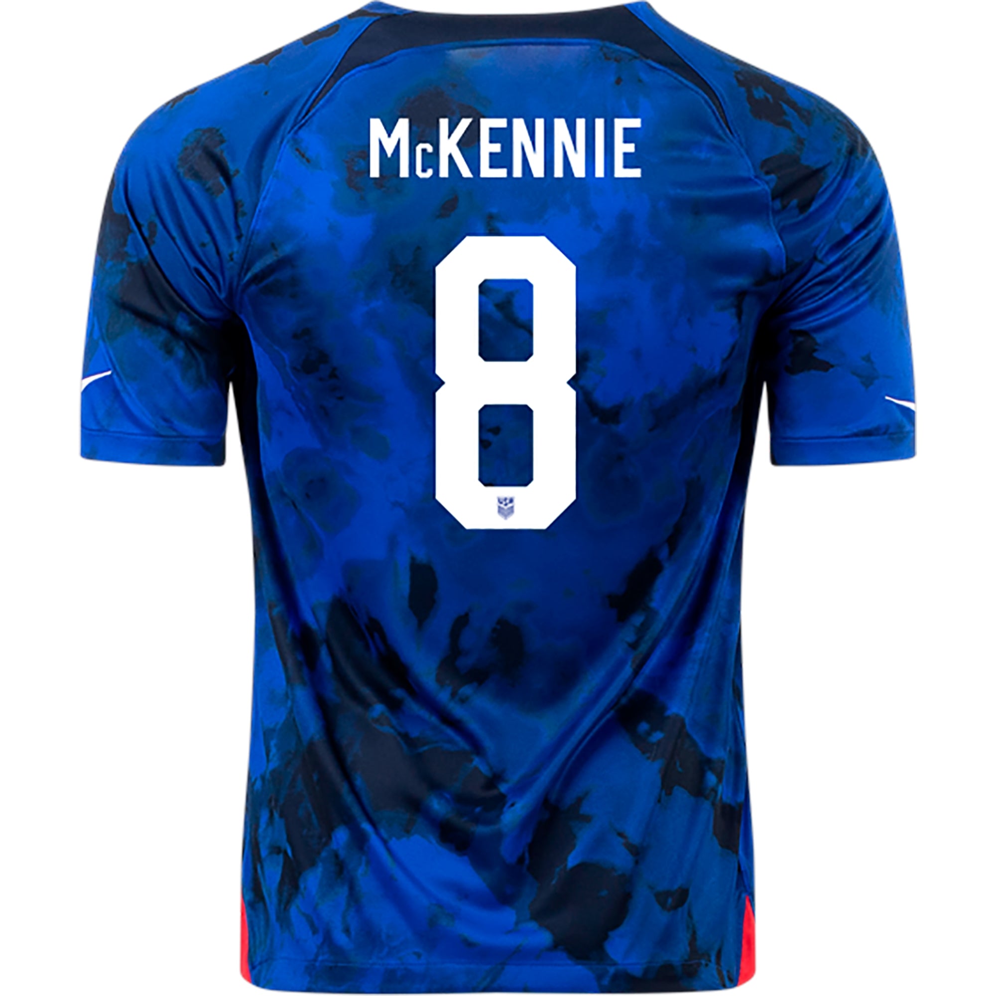 Men's Replica Nike Weston McKennie USMNT Away Jersey 2022 DN0705
