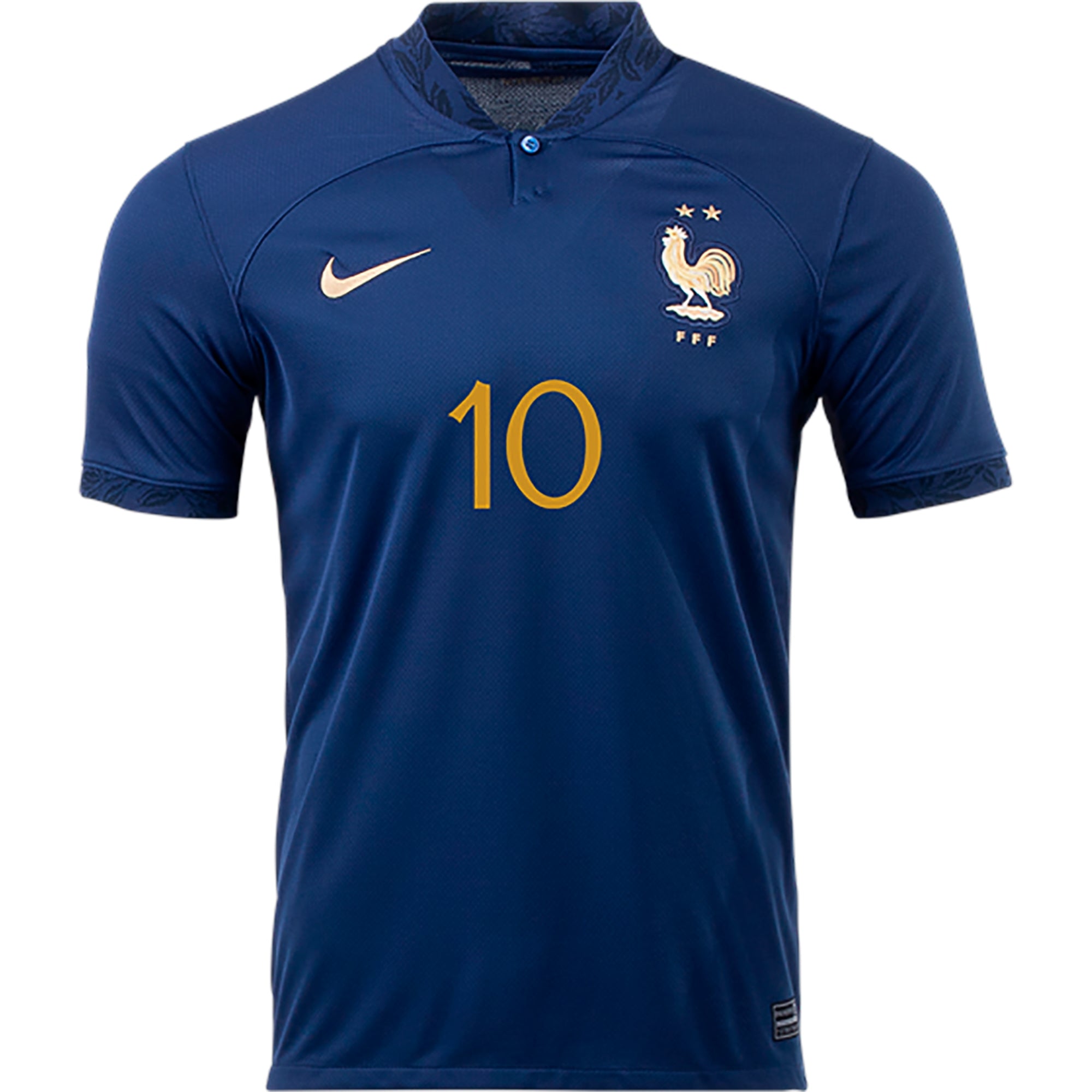 Kid's Replica Nike Mbappe France Home Jersey 2022 DN0833-410