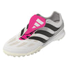 adidas Predator Precision.3 TF Artificial Turf Soccer Shoes - White/Core Black/Team Shock Pink