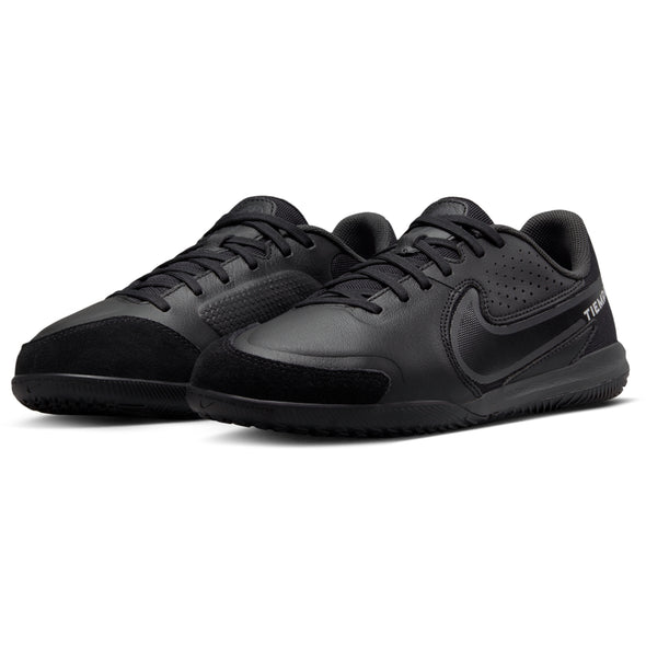 Nike Tiempo Legend 9 Academy IC Indoor Soccer Shoes - Black/Grey/Summit White