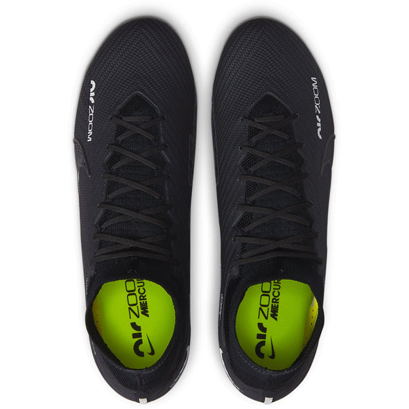 Nike Air Zoom Mercurial Superfly 9 Elite FG Firm Ground Soccer Cleat - Black/Dark Smoke Grey/Summit White/Bright Crimson
