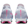 Nike Zoom Mercurial Vapor 15 Pro FG Firm Ground Soccer Cleats - White/Blue/Pink/Indigo/Black