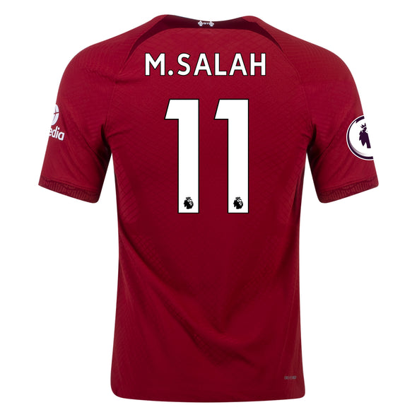 Men's Authentic Mohamed Salah Nike Liverpool Home Jersey 22/23