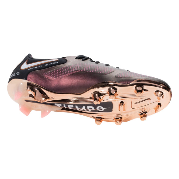 Nike Tiempo Legend 9 Elite Q FG Soccer Cleat- Space Purple/White/Off Noir/PinkBlast