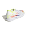 adidas Predator Edge.3 IC Junior Indoor Soccer Shoe - White/Solar Yellow/Power Blue