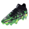 Nike Phantom GT2 Elite DF Shockwave FG Firm Ground Soccer Cleat Black/Metallic Platinum/Green Strike