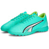 Puma Ultra Play TT Turf Soccer Cleat - Peppermint/White/Yellow