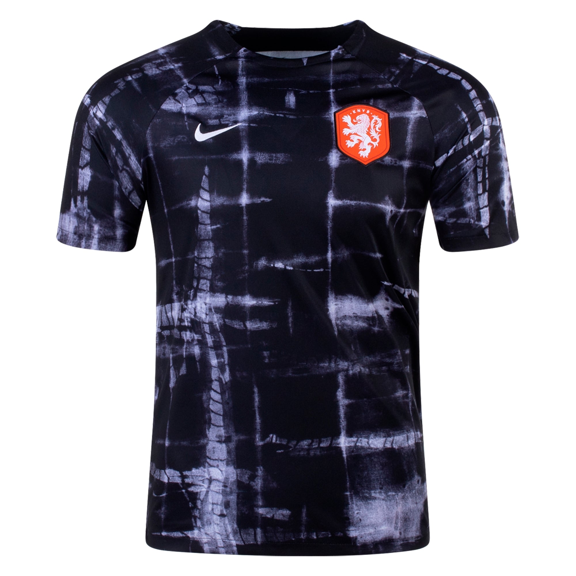 Netherlands Men's Nike Dri-FIT Pre-Match Soccer Top.