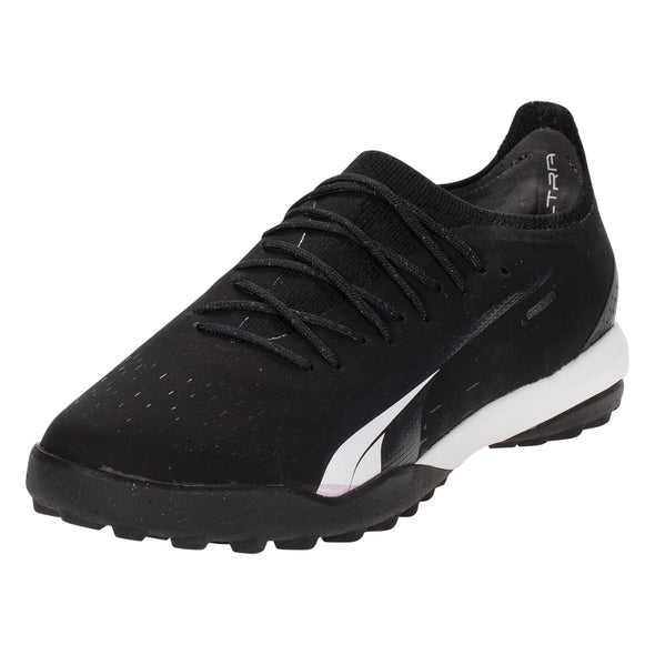 Puma Ultra Ultimate Cage Turf Soccer Cleats - Black/White