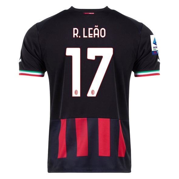 Kid's Replica Puma R. Leao AC Milan Home Jersey 22/23