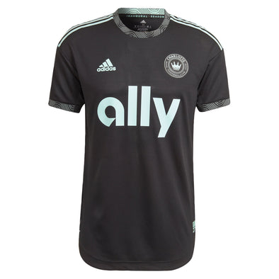 Men's Authentic adidas Charlotte FC Away Jersey 2022/23