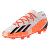 adidas X Speedportal Messi.3 FG Junior Firm Ground Soccer Cleat - Cloud White/Core Black/Solar Red