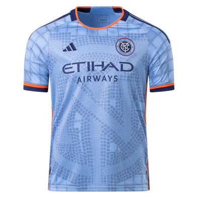 Men's Authentic adidas New York City FC Home Jersey 2023