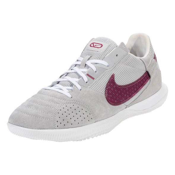 Nike Streetgato Soccer Shoes Gray/Rosewood/White/Blue