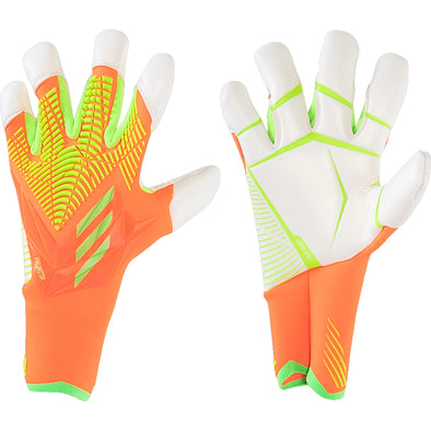 adidas Predator Pro Hybrid Goalkeeper Gloves - Solar Red/Solar Green