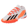 adidas X Speedportal Messi.3 TF Junior Artificial Turf Soccer Shoe - Cloud White/Core Black/Solar Red