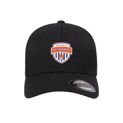 Parsippany SC Academy Flexfit Wool Blend Fitted Cap Black