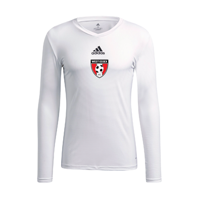 West Essex adidas Base Compression Tee White