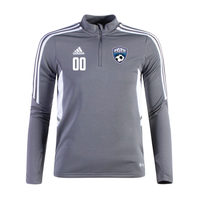 PASCO Wofpack adidas Condivo 22 Training Top Grey