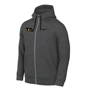 Tech Academy Nike Fleece Full-Zip Hoodie Grey