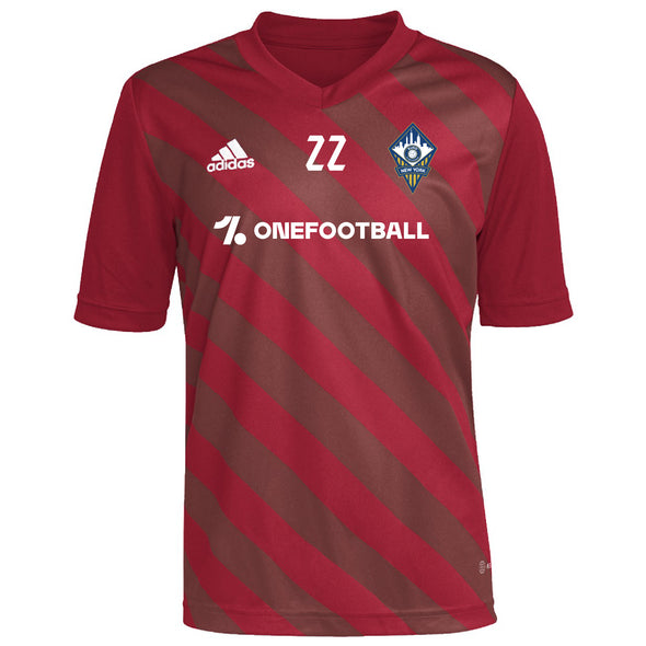 FA Euro New York MLS NEXT adidas 2022-24 Training Jersey (Red)
