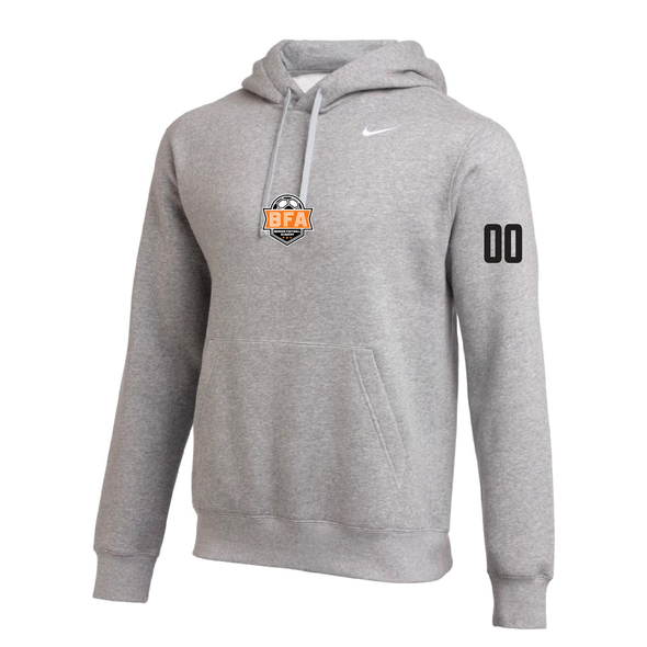 BFA (Patch) Nike Club Hoodie Grey