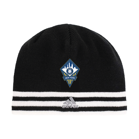 FA Euro Coaches adidas Knit Beanie Black/White