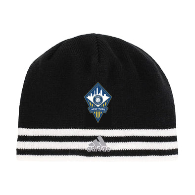 FA Euro MLS Next adidas Knit Beanie Black/White