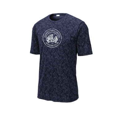 DUSC FAN Camo DriFit Tee Navy