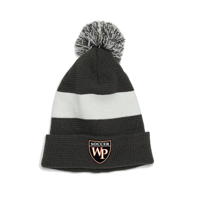 William Paterson University Nike Authentic Pom Beanie Anthracite/White