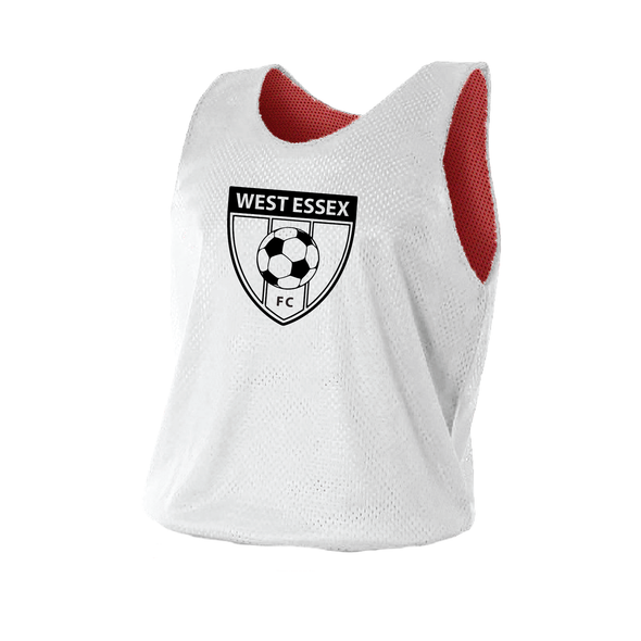 West Essex A4 Reversible Pinnie Red/White