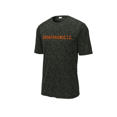 Sportfriends SC Digital Camo DriFit Tee Black