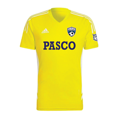 PASCO Wolfpack adidas Condivo 22 Goalkeeper Jersey Yellow