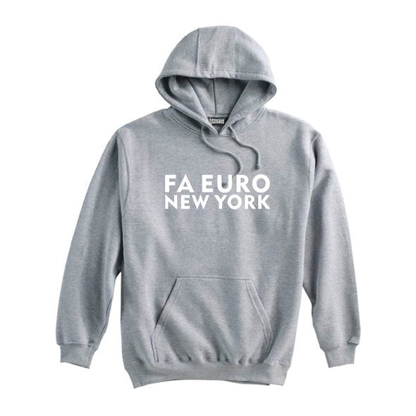 FA Euro New York MLS NEXT (Transfer) Pennant Super 10 Hoodie Grey