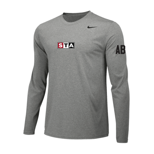 STA (Patch) Nike Legend LS Shirt Grey