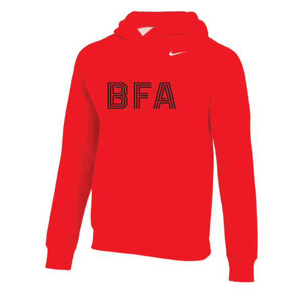 BFA FAN (Name) Nike Club Hoodie Orange