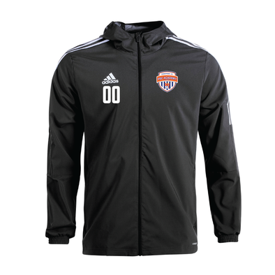 Parsippany SC Academy adidas Tiro 21 Windbreaker Black