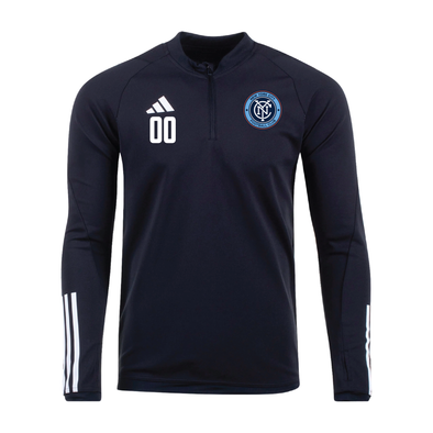 NYCFC Girls Program adidas Tiro 23 Training Top Black