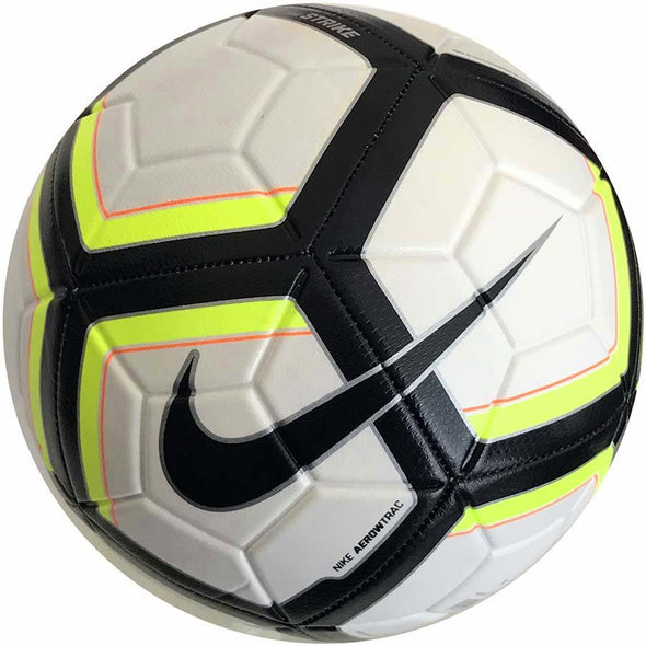 Nike Strike Soccer Ball - White/Black/Volt